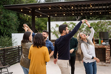 Staycation Poolside Living
